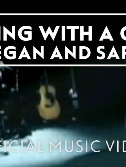 tegan and sara walking with a gh