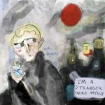 Hush Bewlay - I'm A Stranger Here Myself (EP artwork)