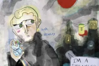 Hush Bewlay - I'm A Stranger Here Myself (EP artwork)